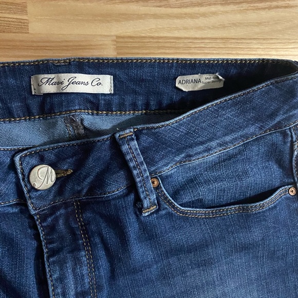 Mavi Adriana Mid-rise Super Skinny Jeans (size 30) - Picture 5 of 5